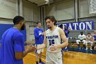 MBBall vs Emmanuel  Wheaton College Men's Basketball vs Emmanuel College. - Photo By: KEITH NORDSTROM : Wheaton, basketball, team photo, MBBall2019
